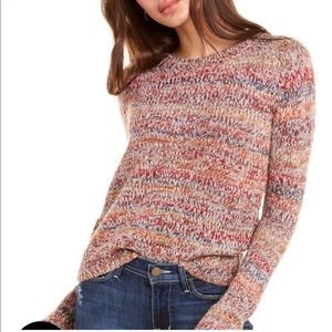 velvet by graham and spencer knit multi color sweater small